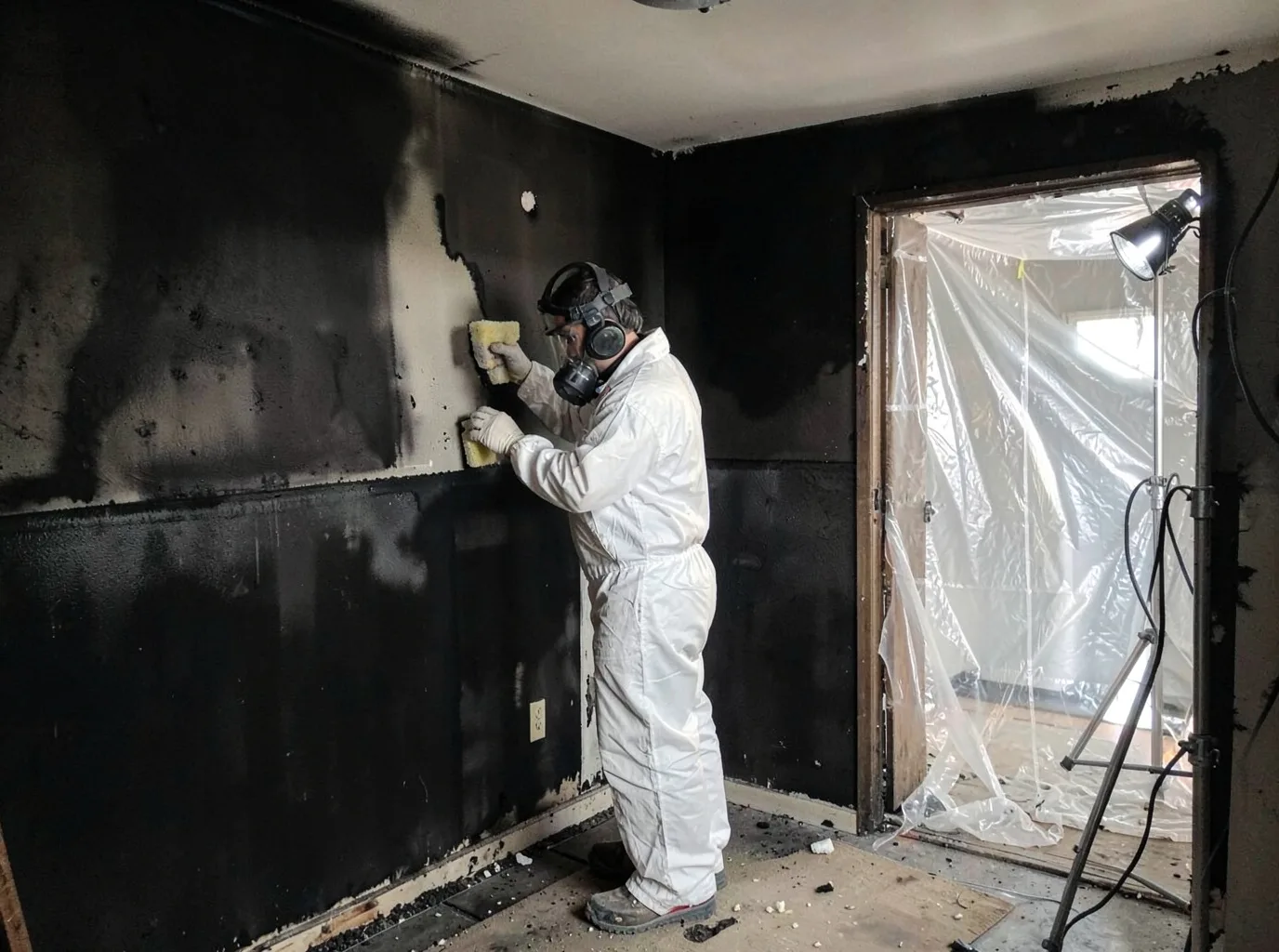 Fire Damage Restoration company in Sadler, TX